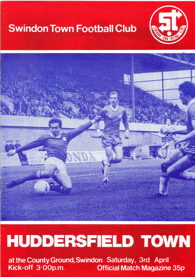 <b>Saturday, April 3, 1982</b><br />vs. Huddersfield Town (Home)